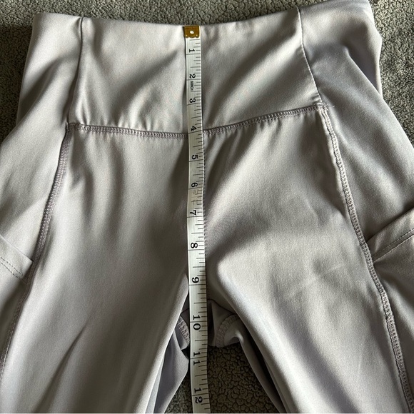 Bundle of Gray and Black Activewear, Gym, Running Leggings Set with Pockets - Picture 3 of 13